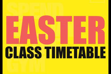 Easter Class Timetable